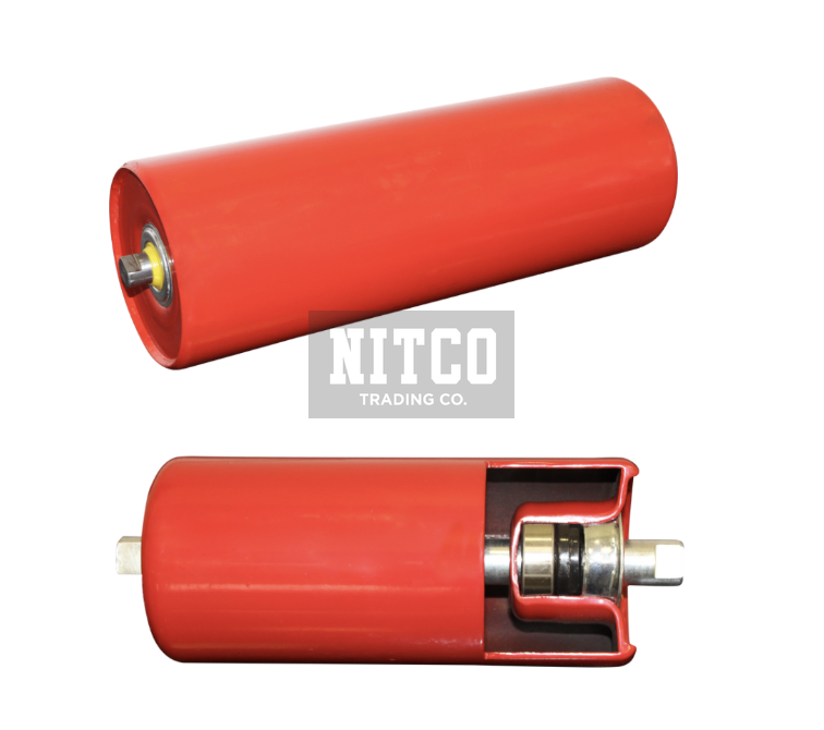 Concrete Plant Mixer Conveyor Rollers Spare Parts
